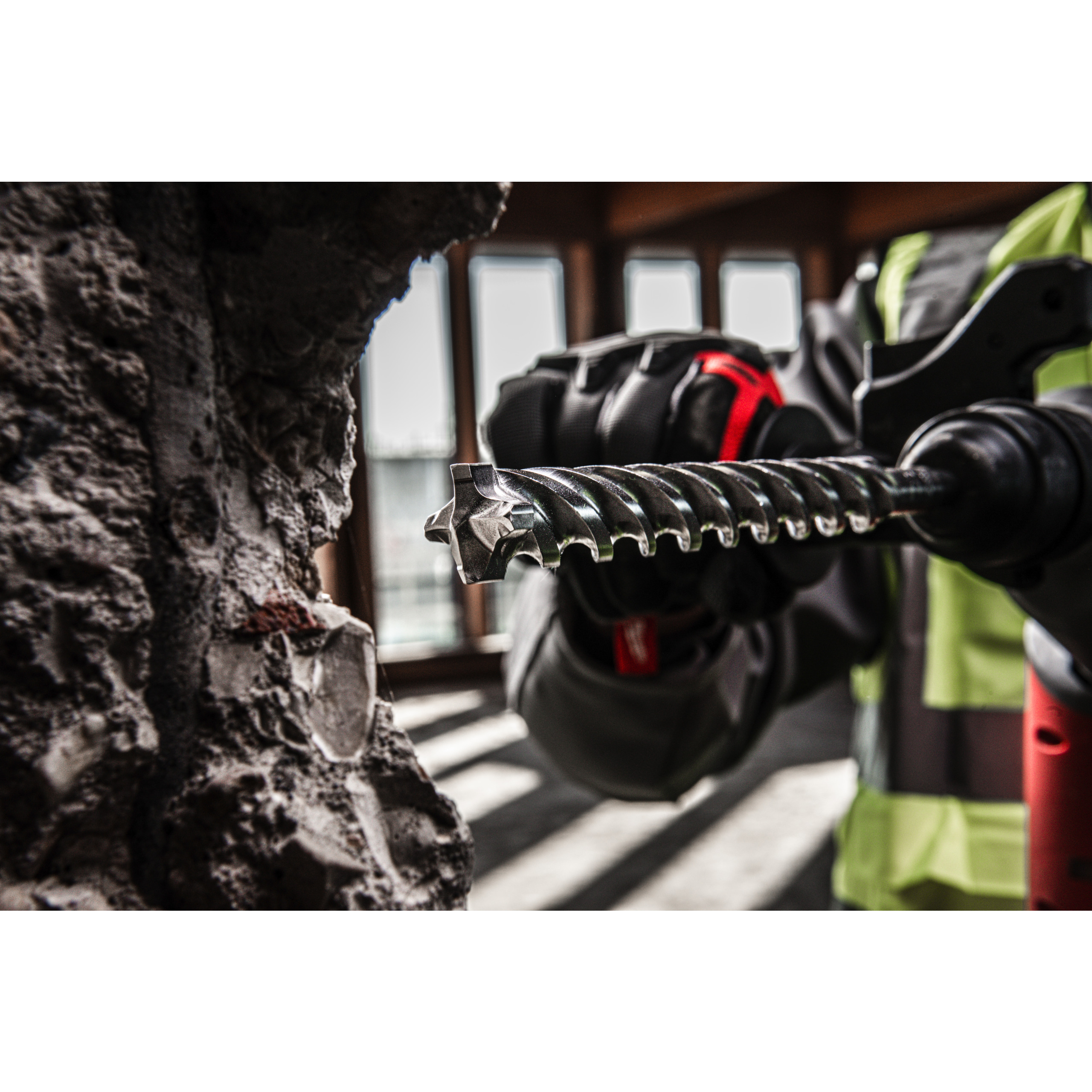 Milwaukee Hammerbohrer-Set 5,5 x 115 mm, 5,5/6/7/8 165 mm Set in PACKOUT kompatibler Kassette Hammerbohrer MX4 SDS-Plus 5-teilig