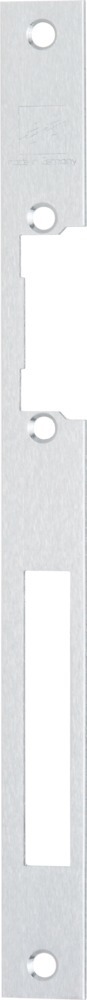Flachschließblech effeff für Türöffner 434, Edelstahl