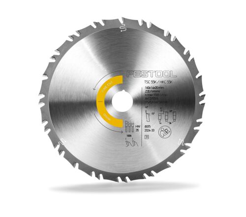 Kreissägeblatt WOOD FINE CUT HW 160x1,6x20 FWWW35