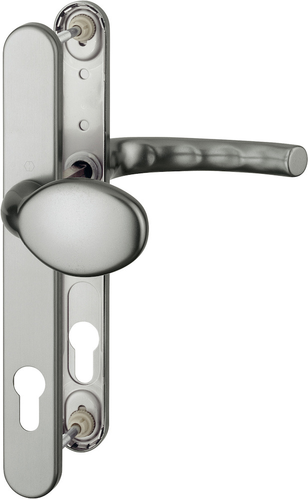 HOPPE Wechselgarnitur mit Schmalschild Tôkyô 76G/3346/1710RH, Aluminium
