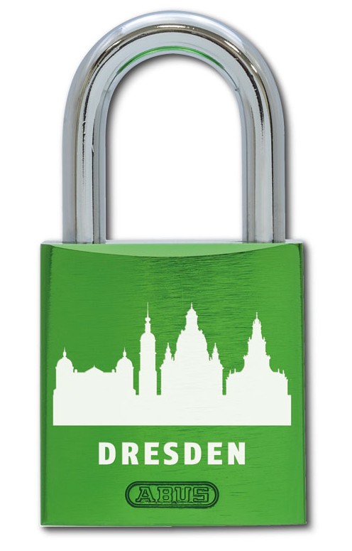 ABUS Vorhangschloss 72/40 #staylocal mit Skyline