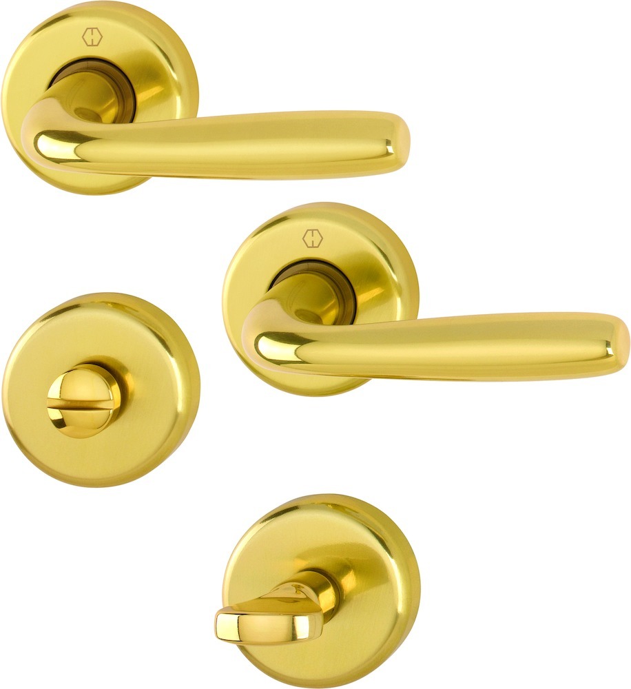 HOPPE Drückergarnitur Maribor 1766/17KV/17KVS,WC/S,8(5),F271,TS 37-42