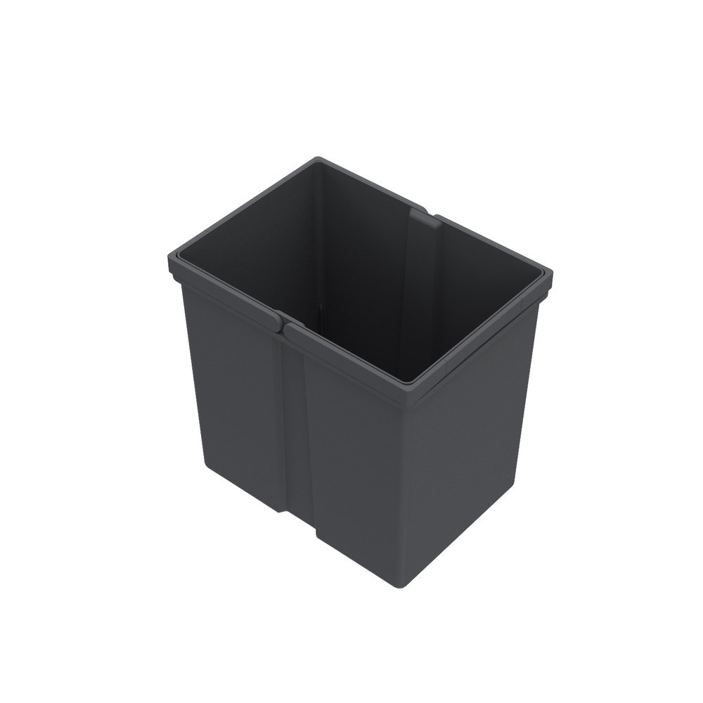 Hettich Abfallsystem-Eimer AvanTech You Pull, Inhalt 17l, B 225mm, H 295mm, T 304mm, ohne Deckel (separat)
