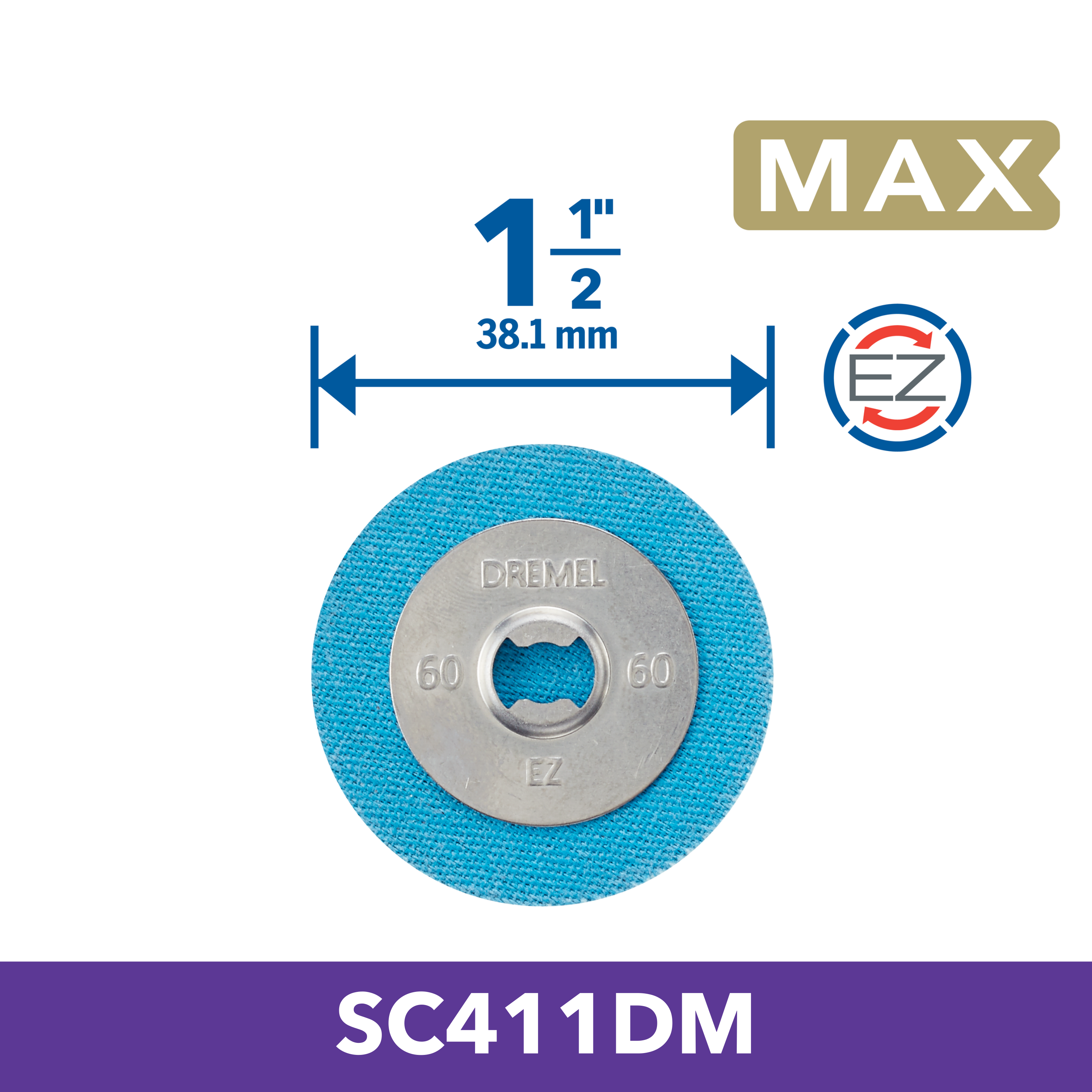 Produktbild, Schleiferkopf, Schleifscheibe, Diamantscheibe, 10 mm Befestigung, EZ-System