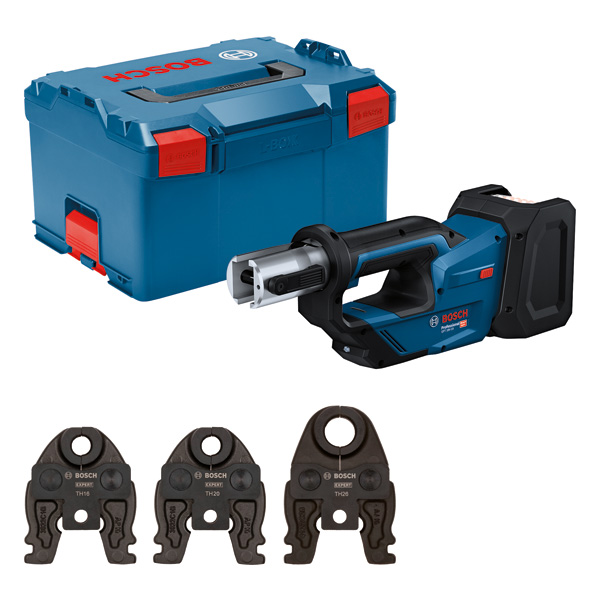 Bosch Akku-Presswerkzeug GPT 18V-19, L-BOXX 238, Kit TH