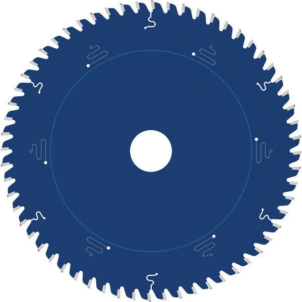 Produktbild, Kreissägeblatt, Sägeblatt, Metallblatt, blau, Zahnungskante
