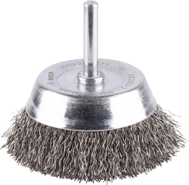 Bosch PRO&nbsp;Metal clean Topfbürste, gerader Schaft, 70 x 0,2&nbsp;mm