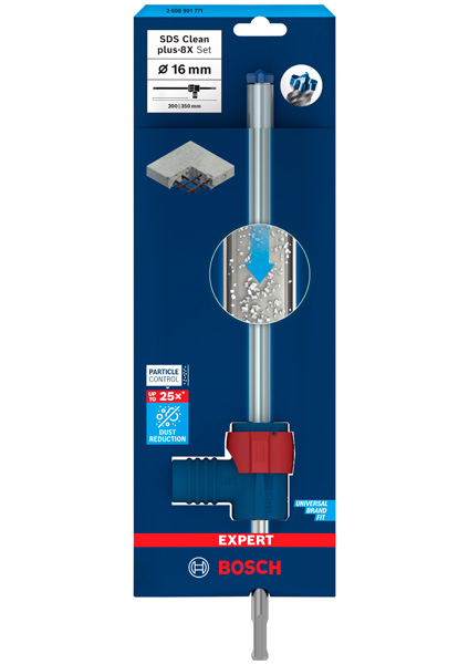 Bosch EXPERT SDS Clean plus-8X Hammerbohrer-Set 16&nbsp;x 200&nbsp;x 350