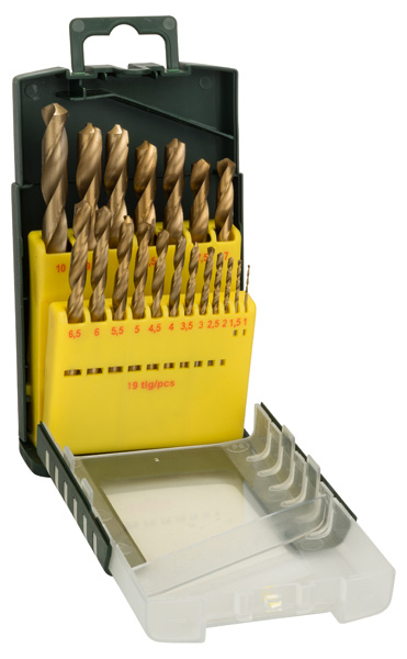 Bosch HSS-TiN-Metallbohrer-Set