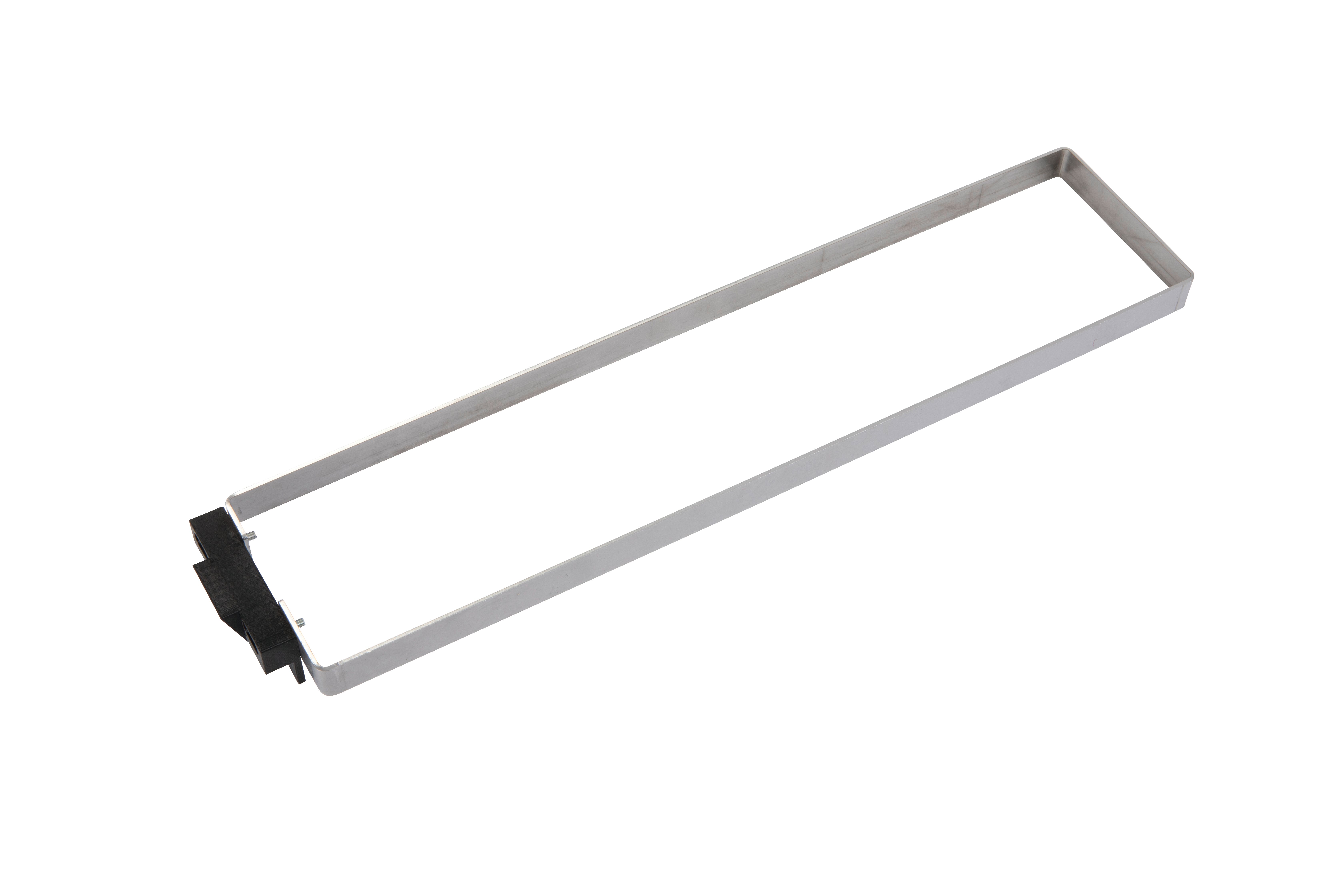 Abstandhalter, Rahmen, Metallrahmen, Rechteck, schwarzes Bauteil