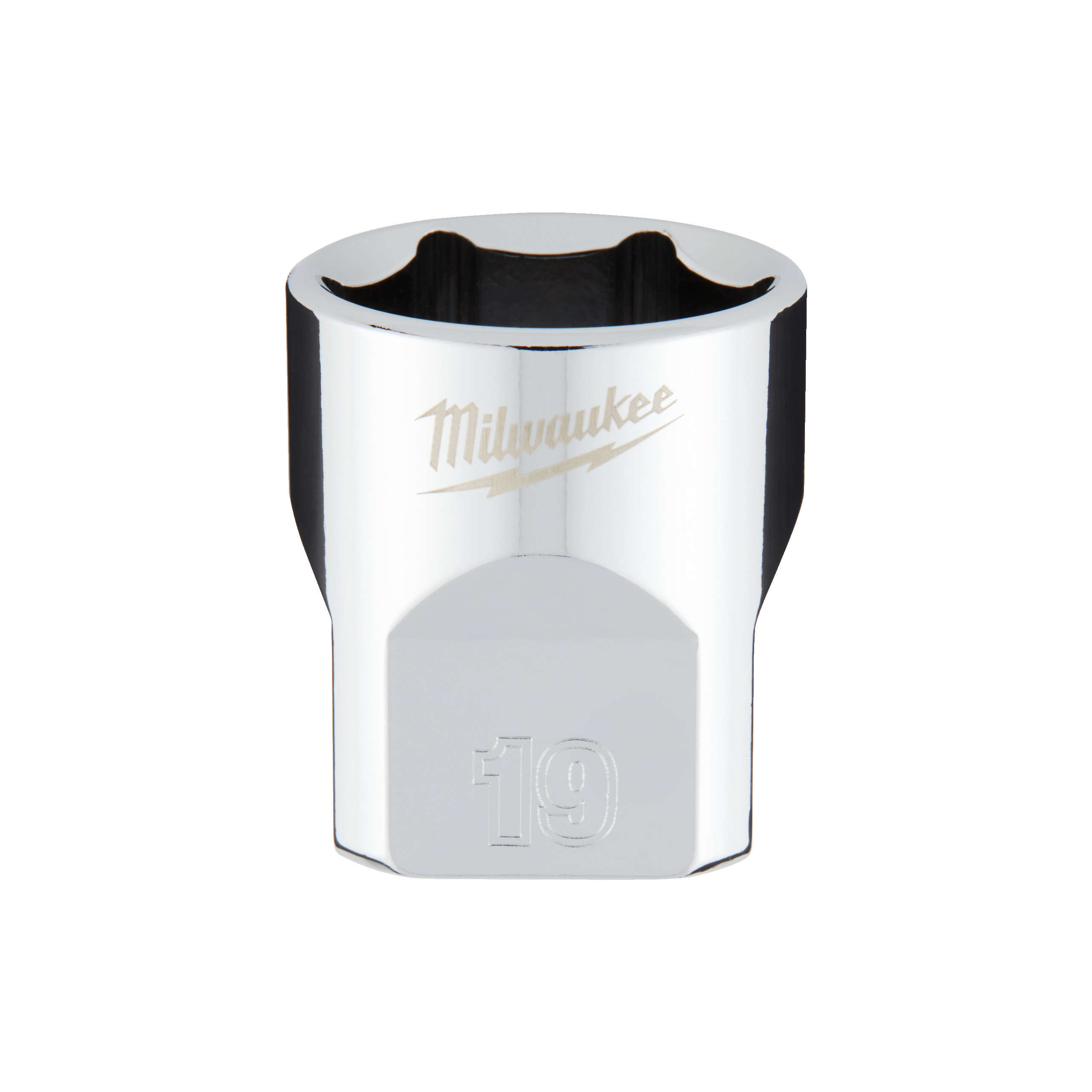 Milwaukee Steckschlüsseleinsatz 6-kant, 19 mm 3/8"