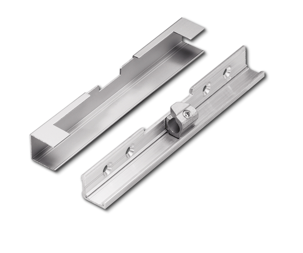 Zusatzverriegelung GEZE OL 320, Aluminium