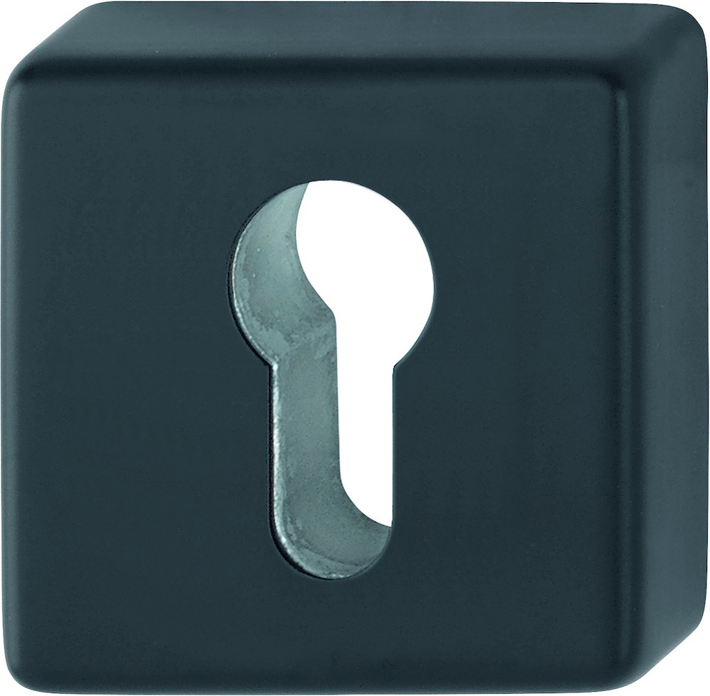 HOPPE Schutzrosette E52ZNSB,eckig,15mm/PZ,F9714M