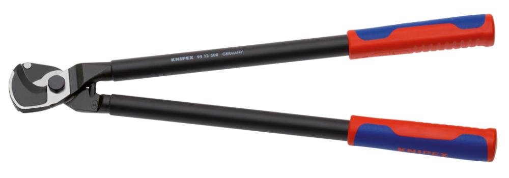 KNIPEX Kabelschere  mit Mehrkomponenten-Griffen 500mm