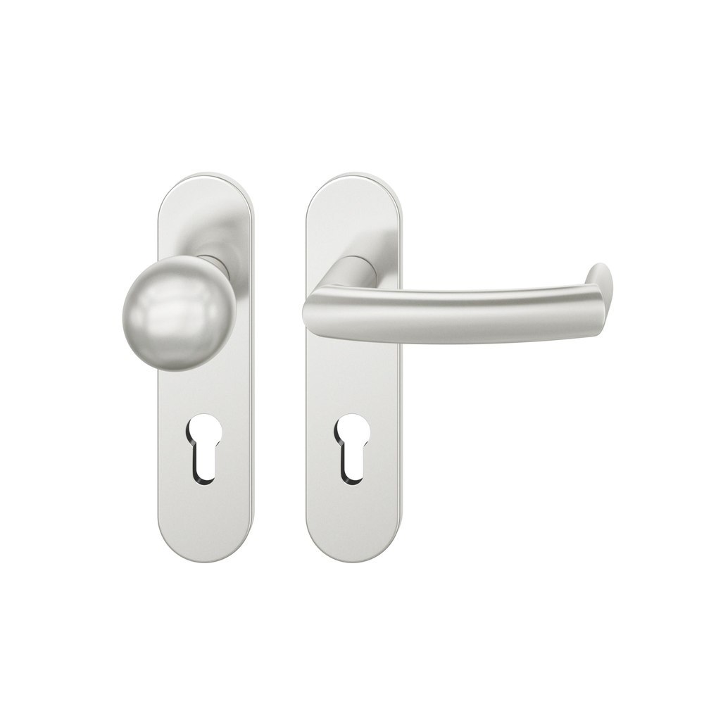 FSB FH Wechselgarnitur mit Kurzschild 79 1177, AGL3, Aluminium