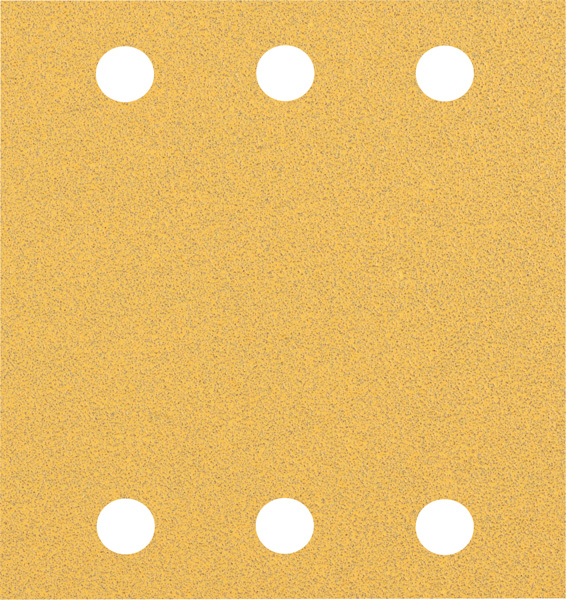 Bosch EXPERT C470 Schleifpapier, 115 x 107 mm, K 80, 50 Stück