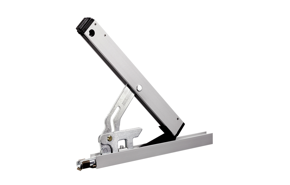 Schere GEZE OL 95, mit Standard-Flügelbock, Aluminium