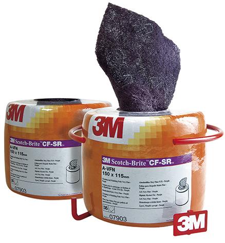 Schleifvliesrolle, perforiert