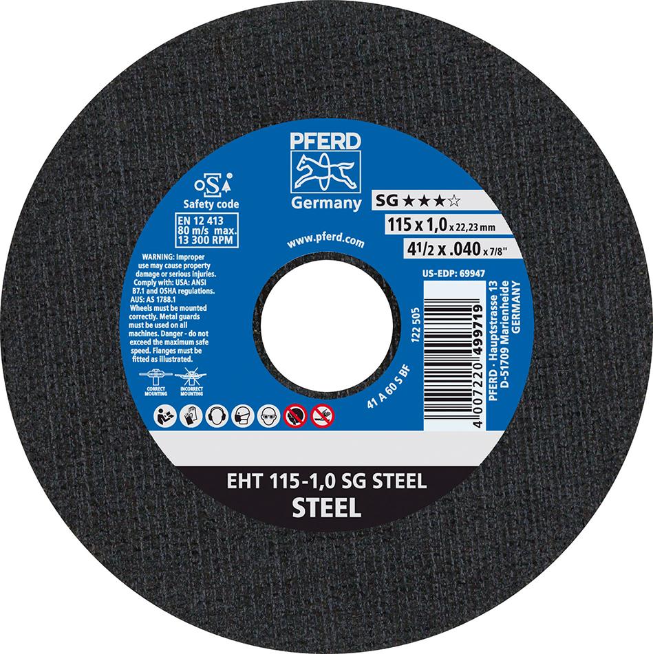 Trennscheibe SG STEEL für die Stahlbearbeitung