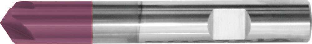 Vollhartmetall-NC-Entgratfräser, 120°, TiAIN-beschichtet