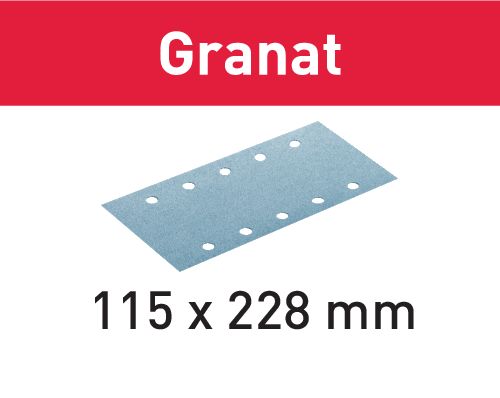 Schleifstreifen Granat STF 115X228 P60 GR/50