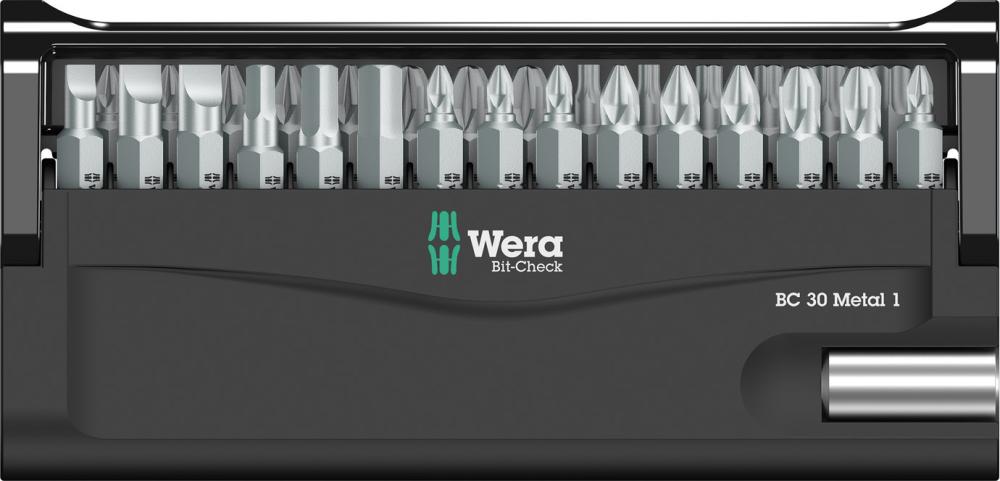 WERA Bit-Satz  Bit-Check 30 Metal 1