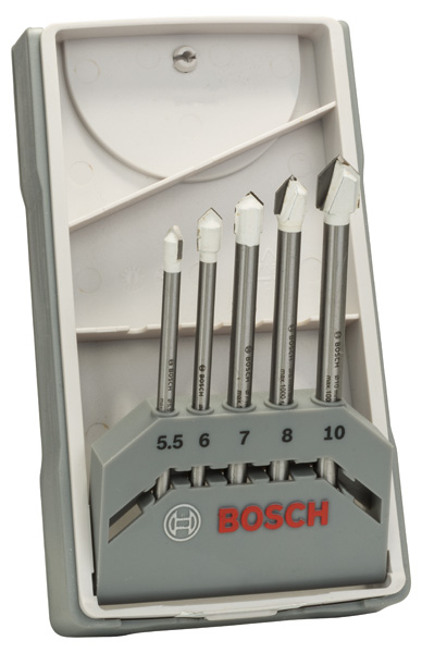 Bosch 5-tlg. CYL-9 Ceramic Fliesenbohrer-Set, 5,5–10&nbsp;mm