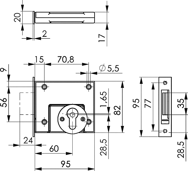 lock, cam latch, cabinet lock, metal lock, mechanism