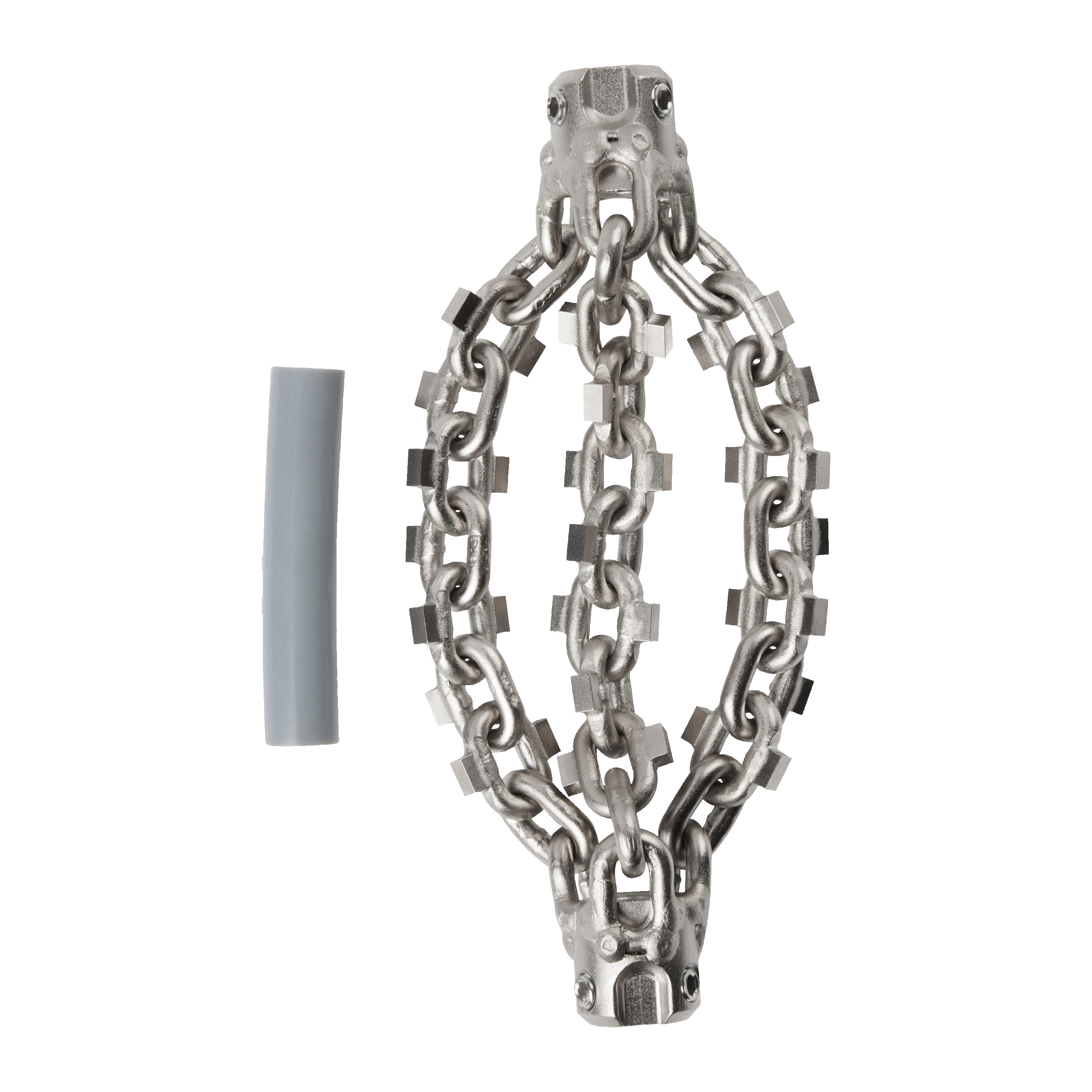 Milwaukee Standardkette 75 mm für M18 Hochgeschwindigkeitsrohrreiniger mit biegsamer Welle zum Entkalken von Abflüssen HSFSM -CC75