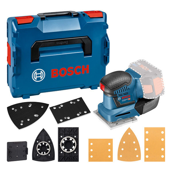 Bosch Akku-Schwingschleifer GSS 18V-10, L-BOXX
