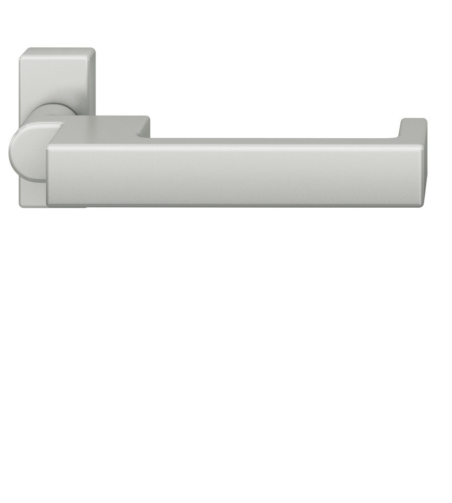 FSB Drücker-Halbgarnitur ohne Schlüsselrosette 06 0644, eckig, VK 8 mm, Aluminium