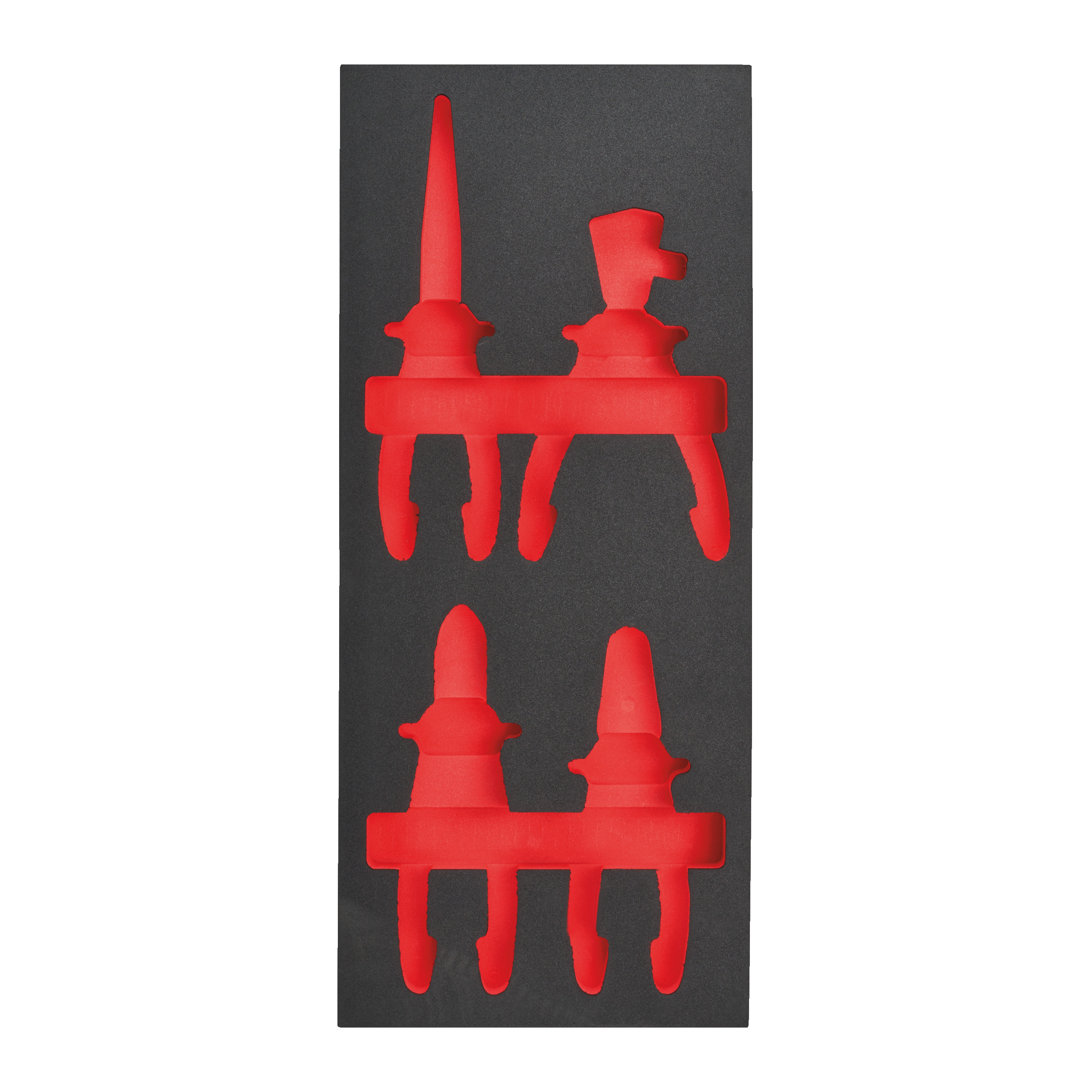 rot, Silikon, Ohrstöpsel, geformt, doppelt