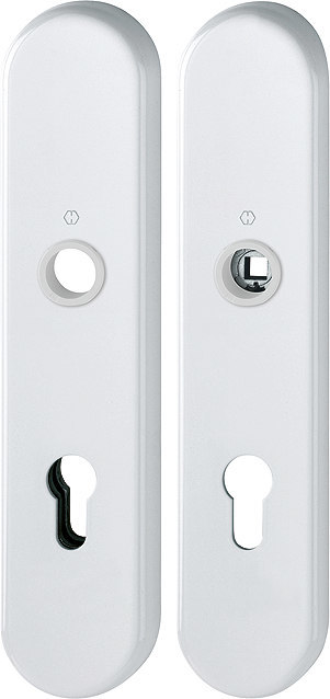 HOPPE Schutz-Langschildpaar 3331/3310, ZT, Aluminium