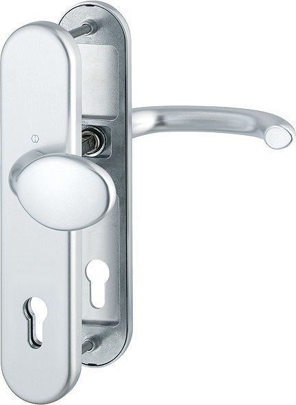 HOPPE Sicherheits-Wechselgarnitur Marseille FS-76G/3331/3310/1138F,LS ov.,12mm,ES1/PZ 92/9,F1,TS 67-72