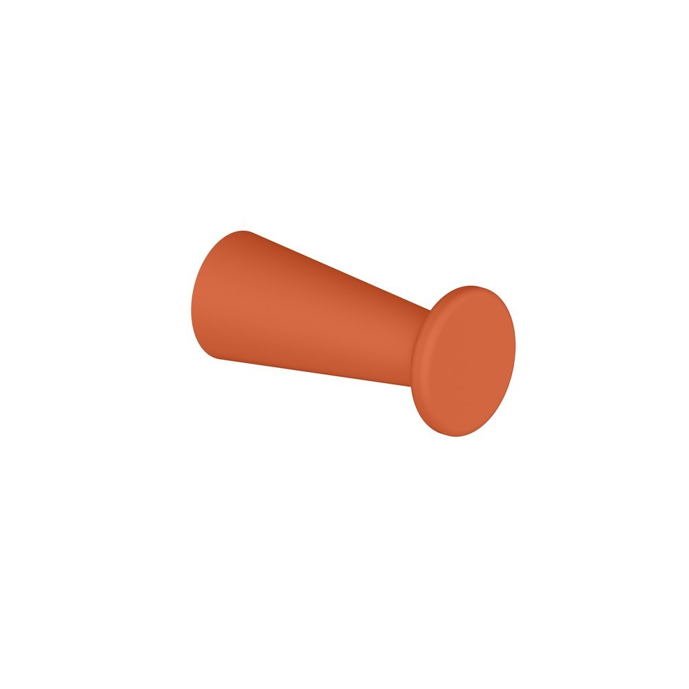 Nagelstempel, Kunststoffstempel, Orangeton, Tupfer, Nagelabdruck