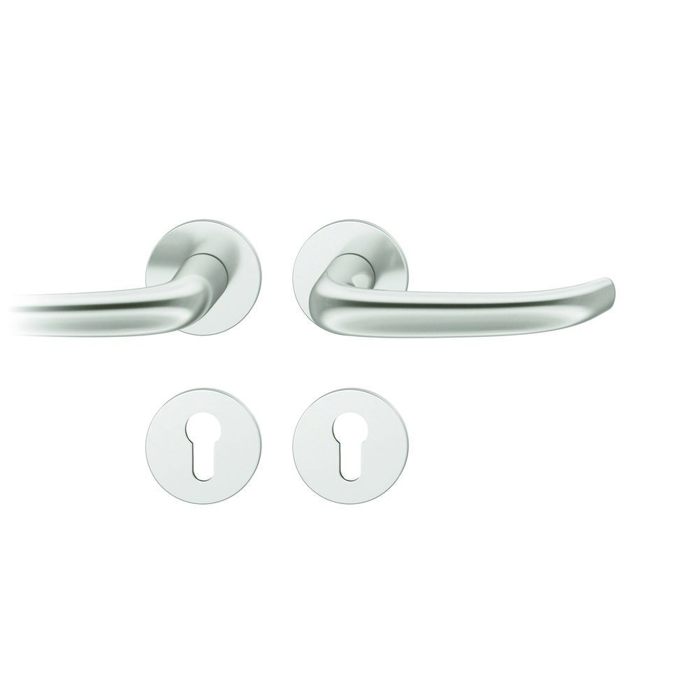 Türgriff, Türdrücker, Griffset, Runddesign, Edelstahl