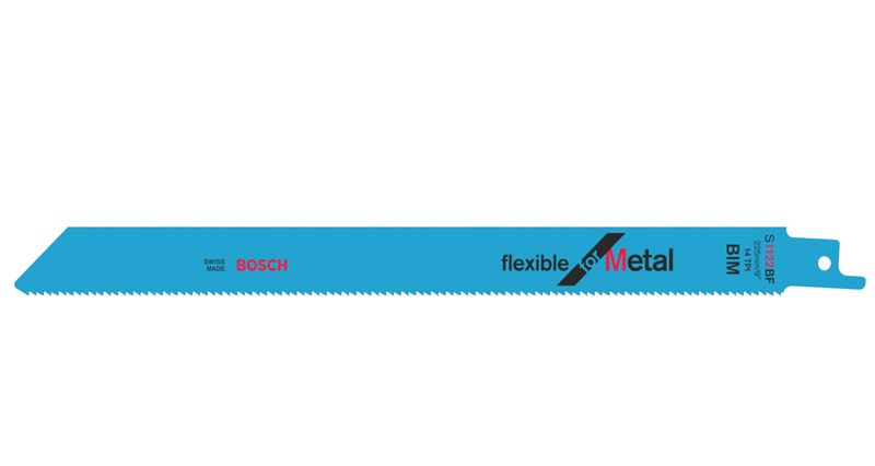 Bosch Säbelsägeblatt S 1122 BF Flexible for Metal, 100er-Pack