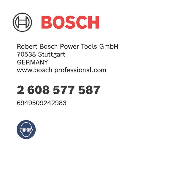 Digitale GPSR-Kennzeichnung, bosch, werkzeug, werkzeugetikett, gmbh, weltunternehmen