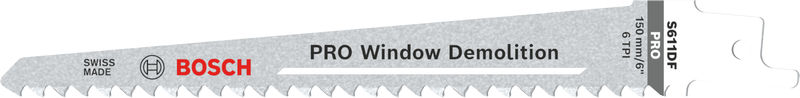 Bosch PRO Window Demolition S611DF Blatt, 1,25 x 19 x 150&nbsp;mm, 25-tlg.