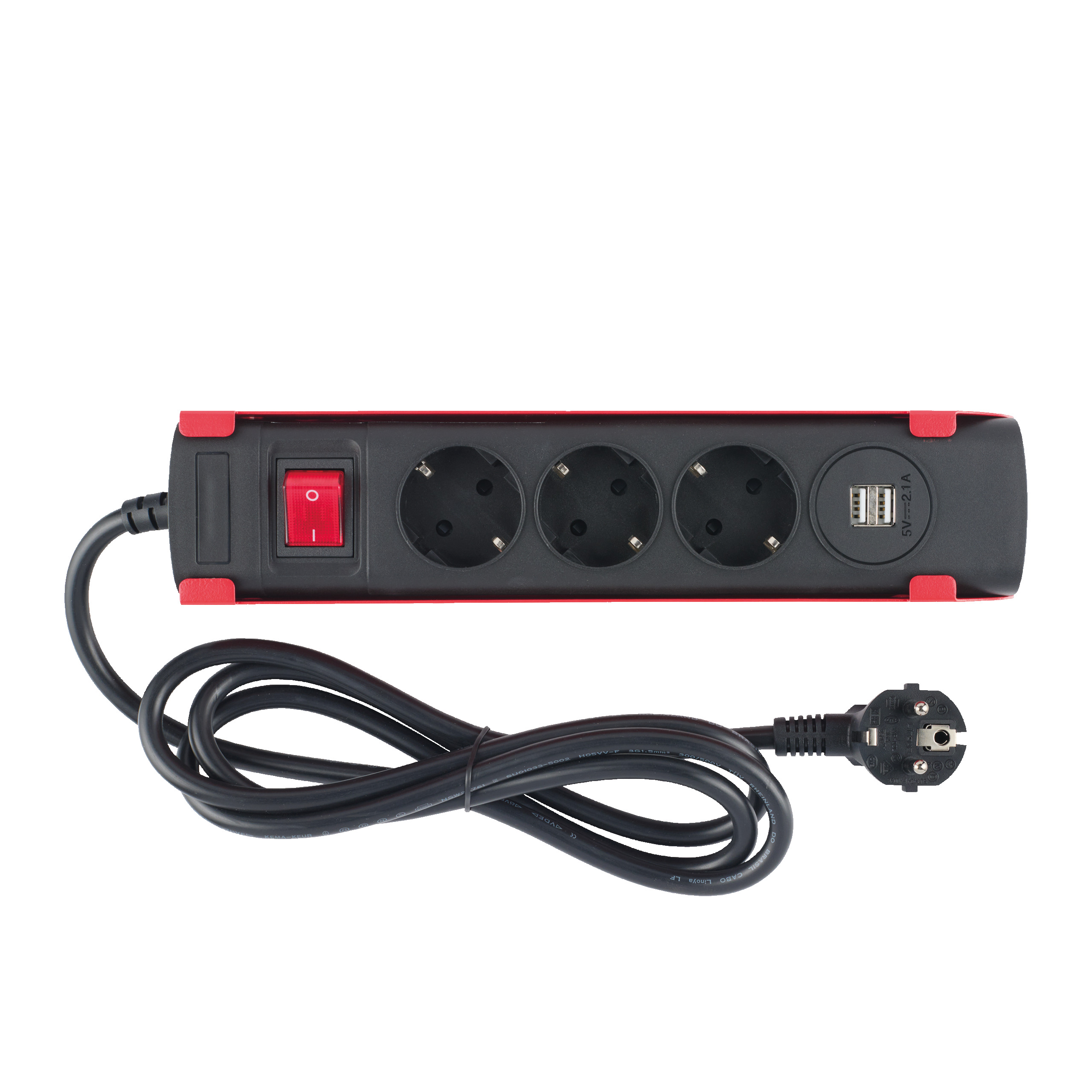 Milwaukee Elektroverteiler für alle TOOLGUARD Werkstattwagen Magnetischer 240-Volt-Elektroverteiler