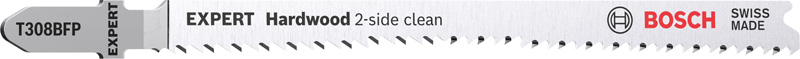 Bosch EXPERT ‘Hardwood 2-side clean’ T 308 BFP Stichsägeblatt, 25&nbsp;Stück