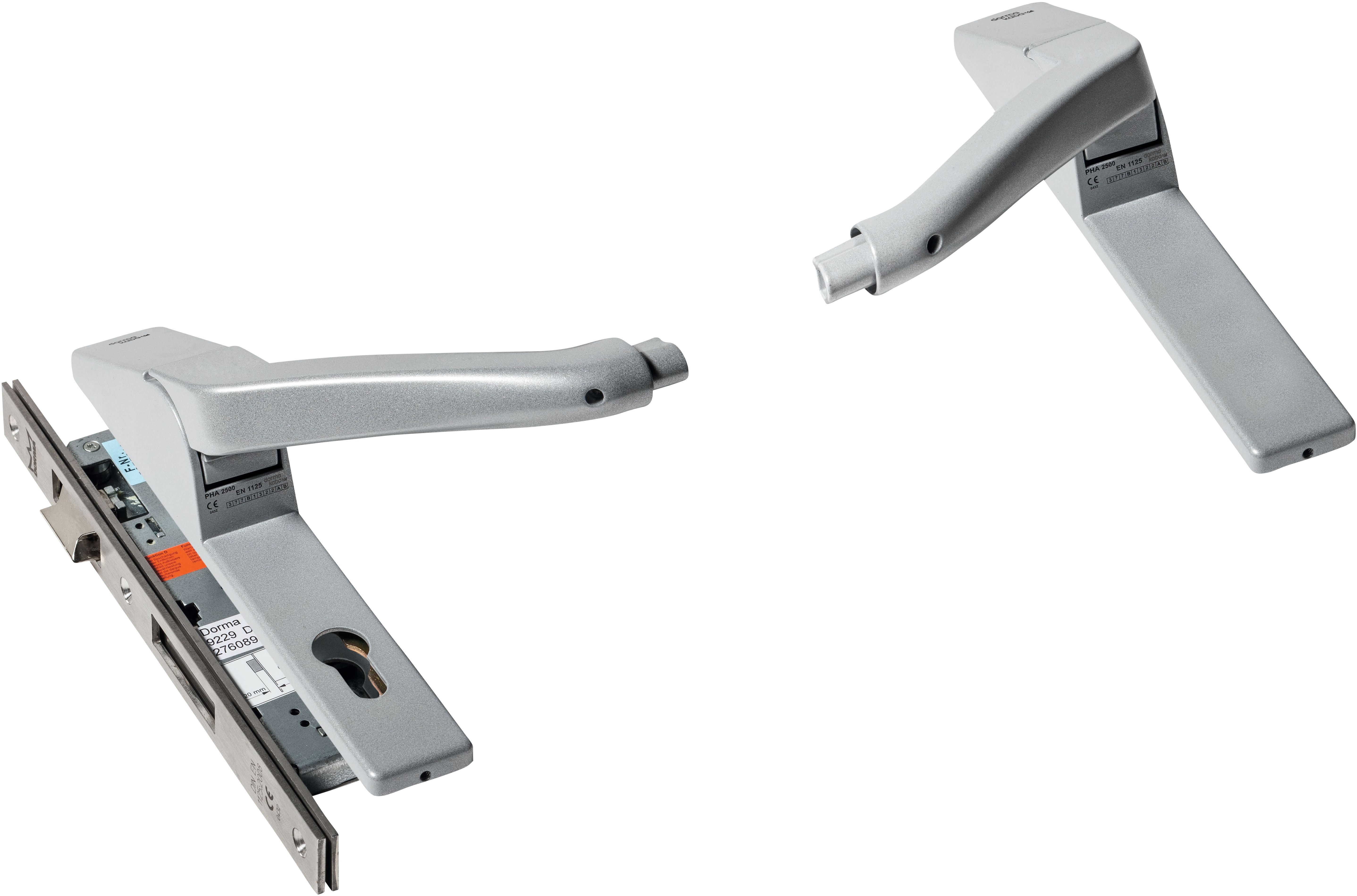 dormakaba Panikstangengriff PHA 2501 RR, Aluminium