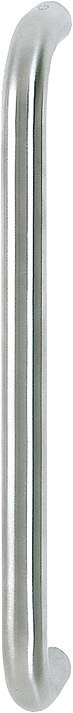 HOPPE Stoßgriff E5000,Befestigungsabstand 350,Länge 375,Durchmesser 25,F69