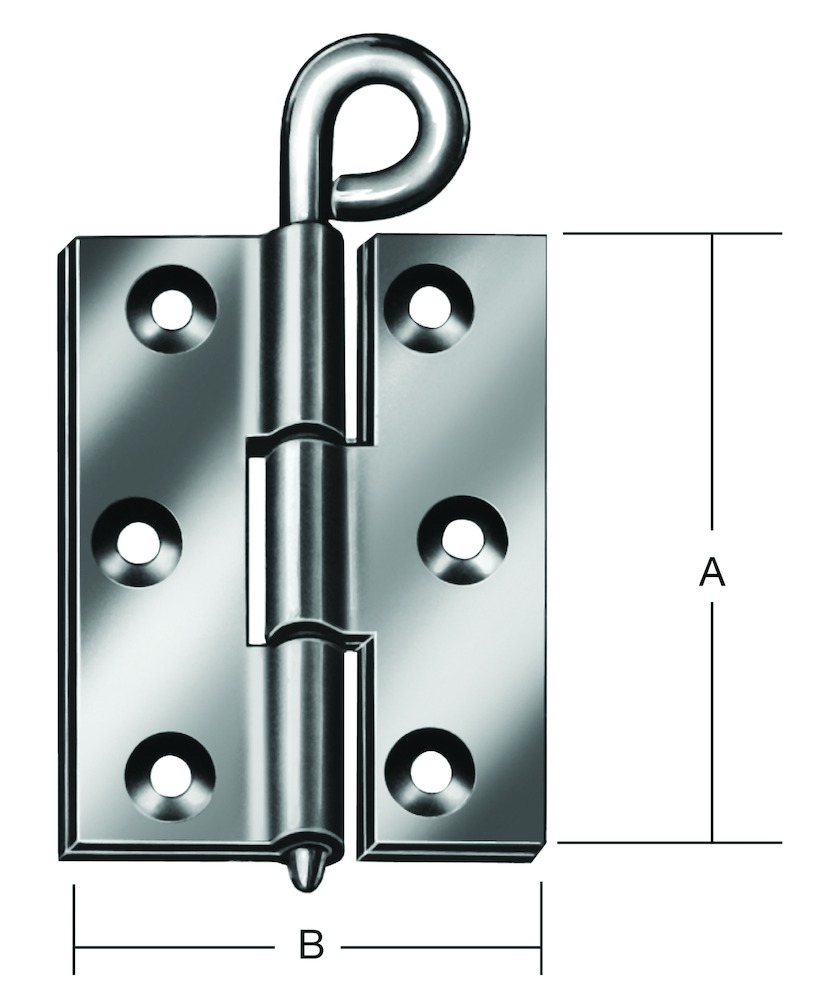 Kulissenscharnier VORMANN AUGUST 000056, verzinkt