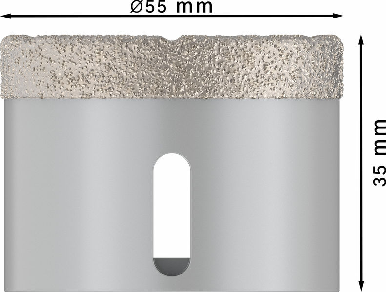 Bosch PRO Core Cutter dry X-Lock, 55&nbsp;x&nbsp;35&nbsp;mm