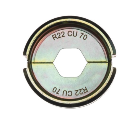 Milwaukee C22 Cu70/C11 Presseinsatz für hydraulisches Akku-Presswerkzeug