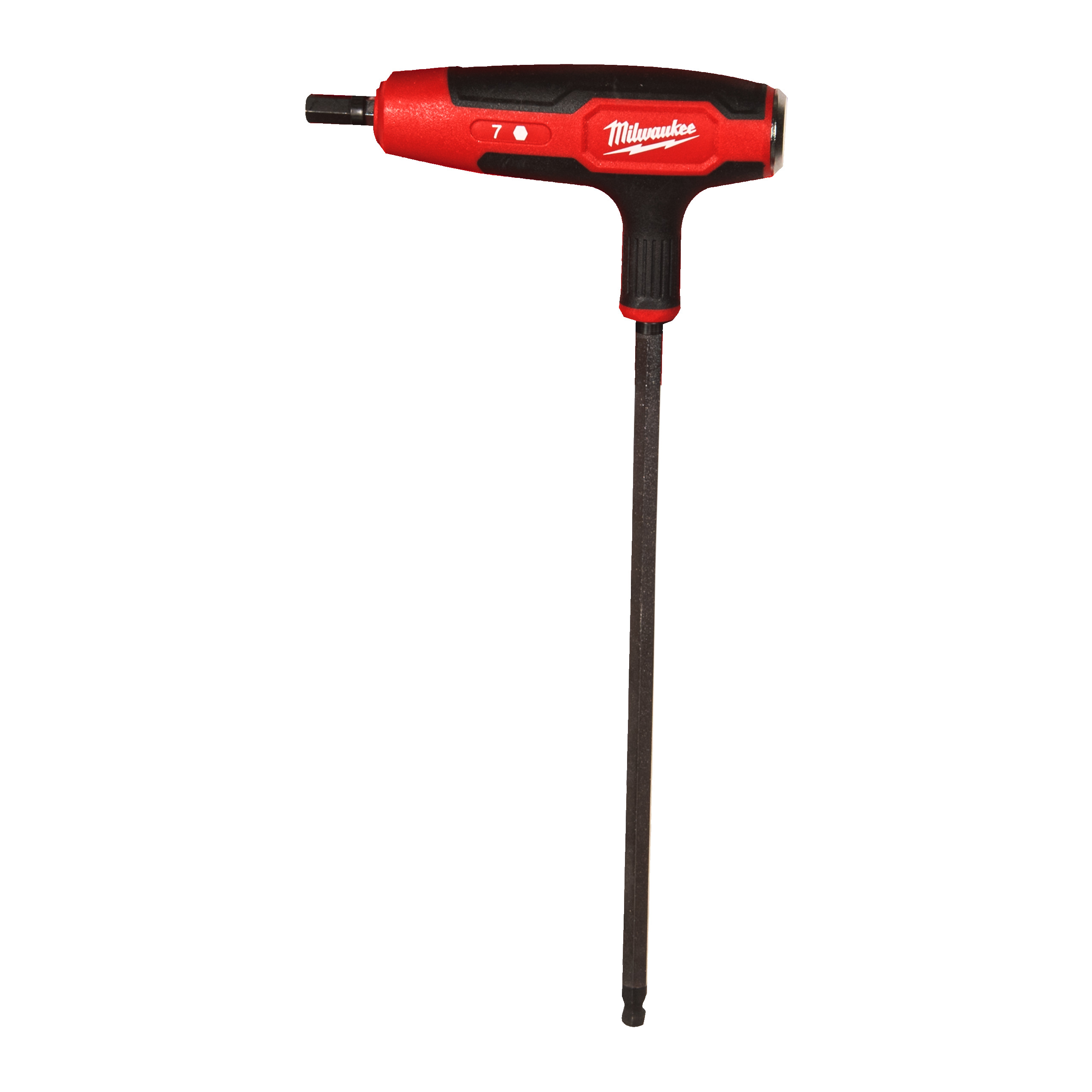 Milwaukee Schraubenzieher T-Griff 7 mm Innensechskant mit Softgrip-Auflage