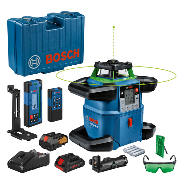 Bosch Rotationslaser GRL 650 Batterie-Betrieb