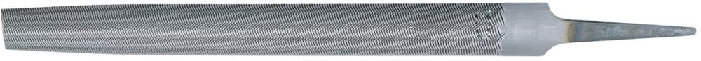 Werkstattfeile, halbrund-spitz