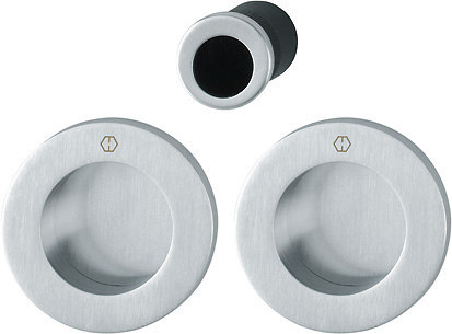 HOPPE Muschelgriff Set 5 M471, Ø68,UG